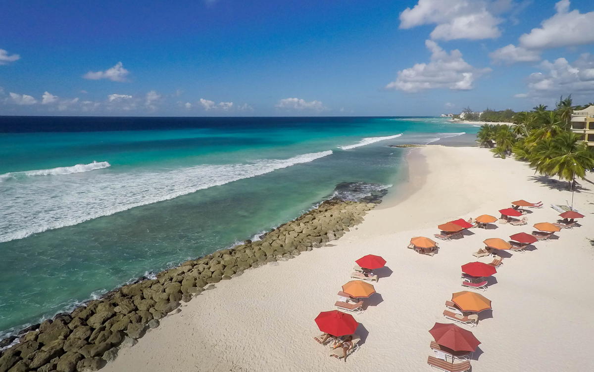 O2 Beach Club & Spa beachfront. (Supplied)